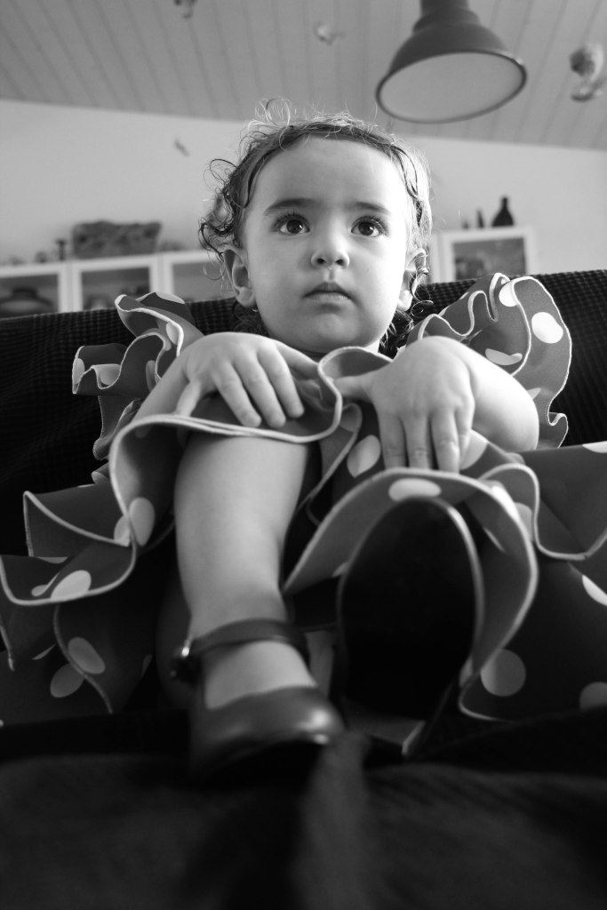 amaya in flamenco dress and shoes-1